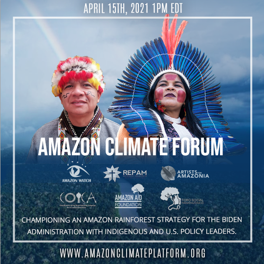 Amazon Climate Forum webinar photo Amazon Climate Forum webinar photo